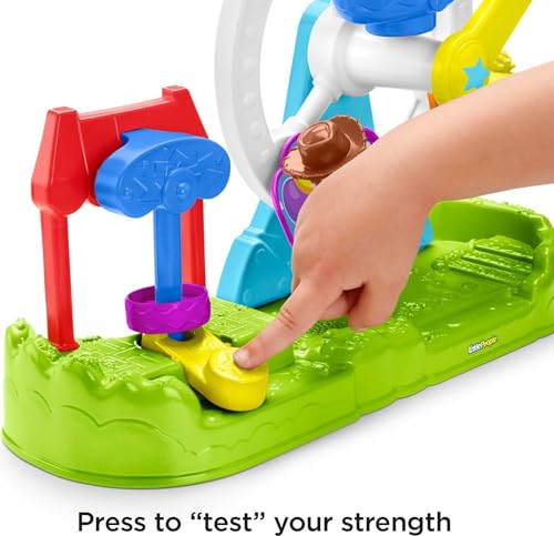 Fisher-Price Little People Toddler Toys Disney & Pixar Toy Story Ferris Wheel Playset with Woody & Ducky Figures for Kids Ages 18+ Months (Amazon Exclusive) by Fisher-Price - Image 4