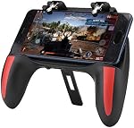Mobile Game Controller, PUBG Mobile Gaming Trigger Joystick Gaming Grip Smartphone Gamepad Phone Game Controller with Dual Cooling Fans(5000mah)