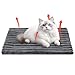 Votoko Selbstheizende Decke für Katzen & Hunde, Katzenbett Waschbar, Wärmedecke Katze, Selbstwärmende Katzendecke, Hundedecke rutschfest Unterseite Hundebett Kleine Hunde Katzen (61x45 cm)