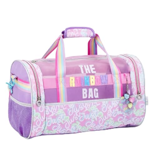 Bolsa Mala Esportiva Feminina Juvenil 46×28×22 cm – Ideal para Viagens, Férias e Uso Diário | Cores Pastéis, Moderna Resistente e impermeável