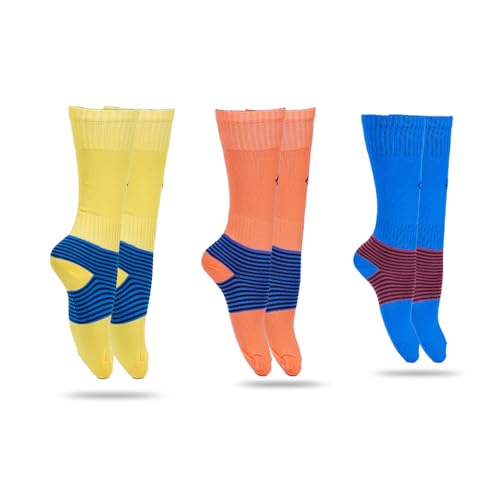 Image of Mizaki Kids Football Stokings, Football Socks for (5 Years to 10 Years) Boys & Girls, Knee Length Soccer Socks for Kids