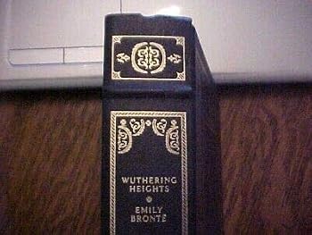 Hardcover WUTHERING HEIGHTS by EMILY BRONTE (1979) FRANKLIN LIBRARY Faux Leather Book