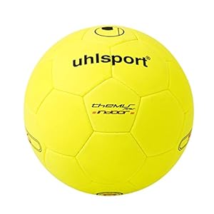 Uhlsport Themis Indoor voetbal bal, geel/zwart, 5