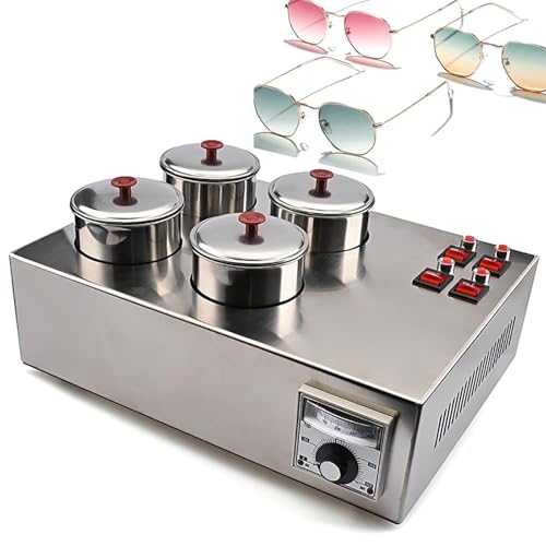 Machine de teinture de verres à interrupteurs indépendants 0-300 °C - 2