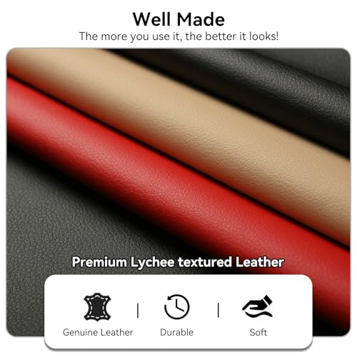 Bifold Wallet for Women Genuine Leather, [Large Capacity] [Magnetic Closure] Female Ladies Wallet Card Holder with ID Window, Zipper Coin Pockets (Khaki)4