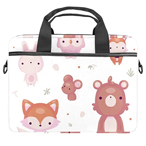 Sacoche bandoulière matelassée pour ordinateur portable 13 à 14.5 pouces multicolore