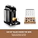 Nespresso Vertuo Coffee and Espresso Maker by Breville, Black