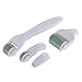 Produktbild TBPHP Dermaroller, Micro Needle Roller 5 in 1 derma roller kit massagegerät akne narben micro needling anti falten aknenarben durchblutung stimuliert collagen Elastin 1.5mm/1mm/0.5mm/2mm