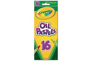 Crayola Washable Oil Pastels, 16 Count - Bulk Pack - Great for Classroom Use