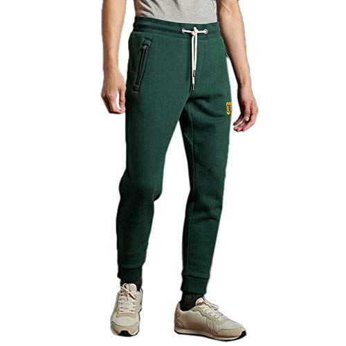 Price comparison product image Superdry Men's T&f Classic Jogger Sweatsuit,  Enamel Green