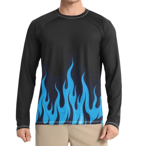 Camisas de protección para hombre ligeras transpirables color negro y fluorescente