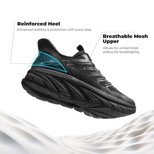 Image of ALLSWIFIT Women's Slip On Walking Shoes Running Comfortable Tennis Breathable Non Slip Athletic Gym Workout Cross Training Fashion Sneakers