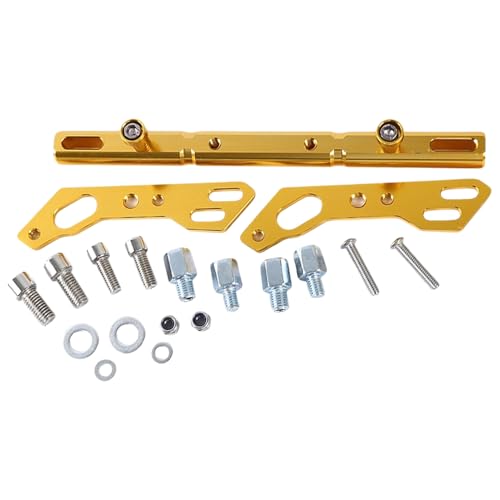 Accesorios multifuncionales para moto y extensor de manillar regulable de aluminio 7