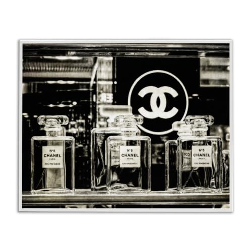 Monochrome Perfumes Glam Fashion, 11 x 14 Inch Framed Giclée