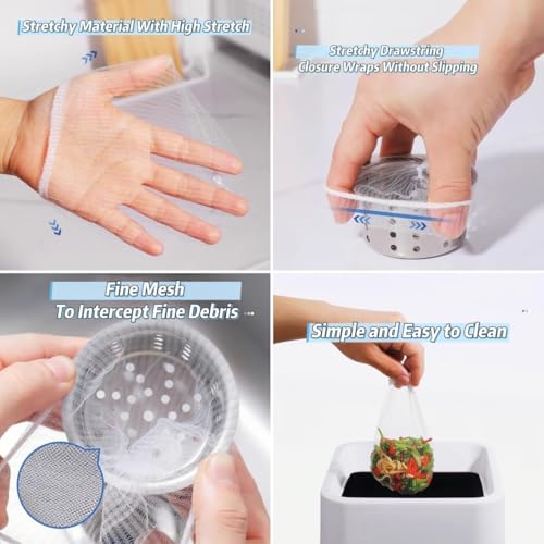 Bolsa desechable para colador de cocina 400 piezas miniatura 3