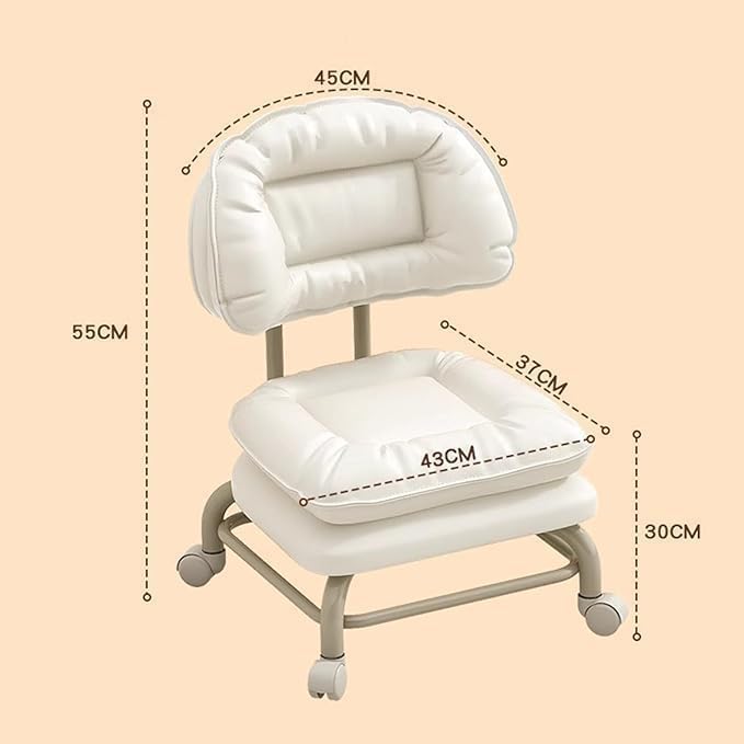 Mix rolling stool with back support, soft pu leather wide roller seat metal frame 360 bearings wheels, Garden Home Massage Office Garage Shop Shop Shop Fitness Sport (Gray) Low Rolling Stool (Gray) Mix rolling stool with back support, soft pu leather wide roller seat metal frame 360 bearings wheels, Garden Home Massage Office Garage Shop Shop Shop Fitness Sport (Gray) Low Rolling Stool (Gray)