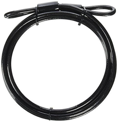 Master Lock 72DPF 15' Galvanized Steel Cable with Loop Ends