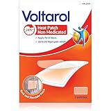 Voltarol Heat Patch Pain Relief, Effective Back and Muscle Pain Relief, Non Medicated Patches, Pack of 2