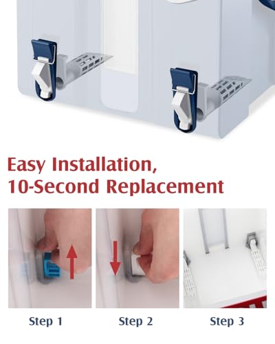 2-Pack Replacement Filter for Rtic Halftime Water Cooler 3gallon and 6gallon - Increase Filter Area - Prevent Clogging of Water Outlet - Easy to Install - Accessories for Rtic Cooler