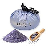 💜 AROMATHÉRAPIE : Fragrance apaisante, une source naturelle de détente et bien-être, profitez d'un parfum de lavande apaisant pour vous détendre et favoriser un sommeil réparateur. Frottez votre oreiller avec un sachet de lavande