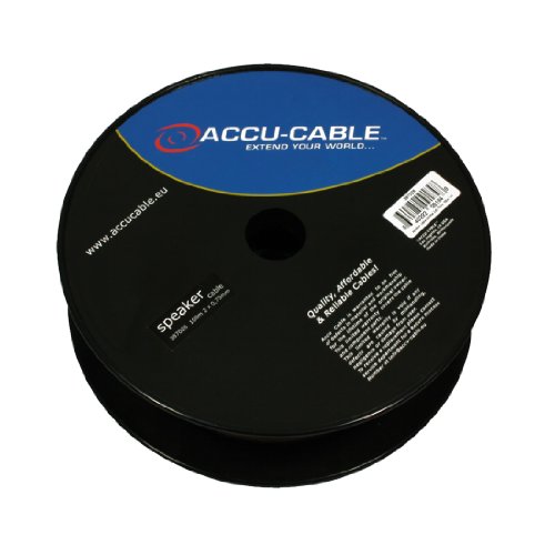 Cable para altavoz Accu Cable AC-SC2-0,75/100R: audio sin distorsión en casa