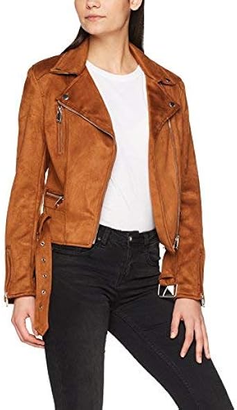 new look orange jacket