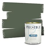 PRESTIGE Paints Interior Paint and Primer In One, 1-Gallon, Flat, Comparable Match of Benjamin Moore* Backwoods*