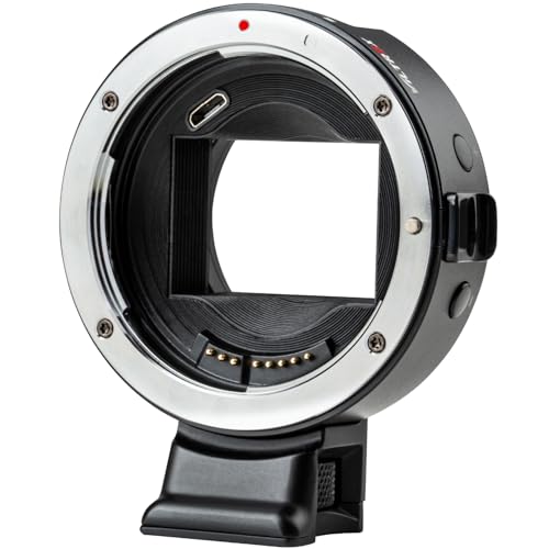 Image of VILTROX EF-E5 Lens Mount Adapter EF /EF-S to E-Mount Auto Focus Lens Converter Ring Compatible with Canon EF /EF-S Lens to Sony E Mount A9 A9II A9III A7V A7IV A7III A7II A7 a6700 a6600 a6400