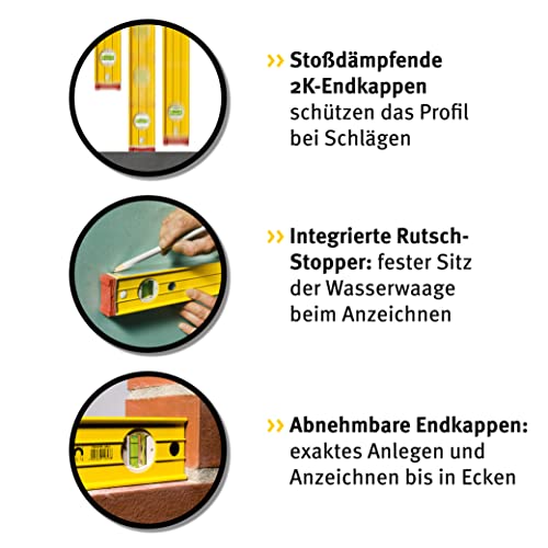 96-2-40 Spirit Level 3 Vial 15225 40Cm #TOP4