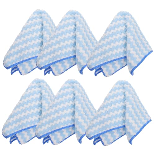 ULTECHNOVO 12Piezas Paños De Cocina De Vellón De Coral Absorbentes y Reutilizables para Limpieza y Cocina Material Duradero