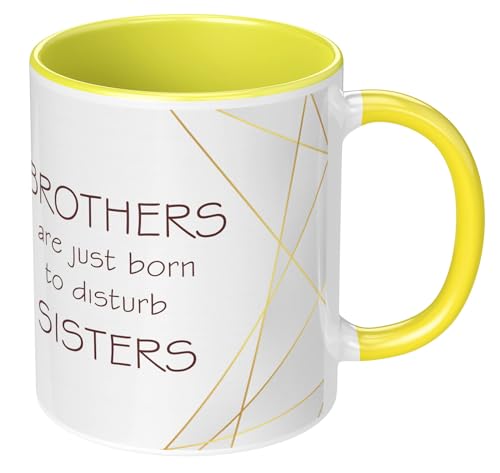 Image of Raksha Bandhan Gifts Printed Mug with Keychain Best Rakhi Combo Gift Set for Brother Rakshabandhan Return Gifts for Sister White 350ml Coffee Mug(Pack of 5) Combo Set(RMCKRCG912)