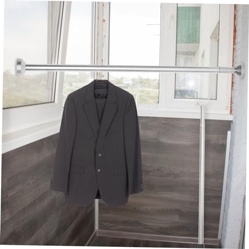 Miniatura 5 de Buguuyo Barra Para Secar Ropa De Acero Inoxidable Resistente Y Ligera Tendedero Para Hogar