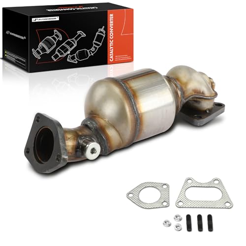 A-Premium Front Exhaust Manifold Catalytic Converter Kit Direct-Fit Compatible with Honda Accord, Pilot, Odyssey, Ridgeline & Acura MDX, TL, RL & Saturn Vue, 3.0L 3.2L 3.5L 3.7L, EPA Compliant