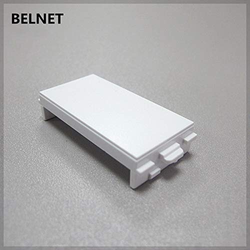 Connectors BELNET Socket Panel Weak Electrical Blank Filler Panel White Board Without Module for 86 120 Type - (Cable Length: 86 120 Type)