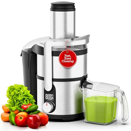 Eurolux Centrifugal Juicer Machine, Easy to Clean Juice Extractor with