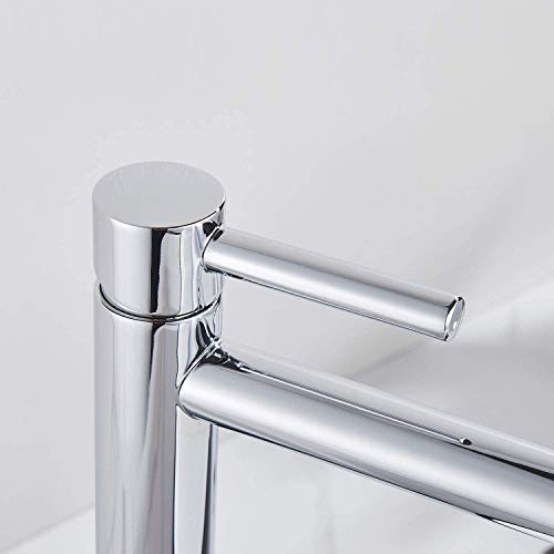 Senlesen Single Handle Bathroom Vessel Sink Faucet Tall Bathroom Vanity Basin Mixer Tap Chrome Finished #TOP4