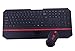 Produktbild RHSMY 2,4G Wireless Stumm schalten Tastatur- und Mausset mit Nano-USB-Empfänger Ergonomie mit Multimedia-Taste Notebook gewidmet für Office-Spiele