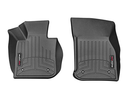 WeatherTech Custom Fit FloorLiners for MINI Hardtop, Hardtop, 1st Row (447911), Black
