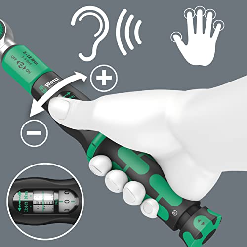 Wera Safe-Torque A 1 coffret de clé dynamométrique 1/4" avec 19 pièces - 7