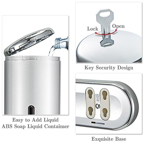 Holdfiturn Wall-Mounted Soap Dispenser, 3x500mL Shampoo and Conditioner Dispenser for Shower Bath Soap 3 Chamber No Drill Body Wash Pump Squeeze Triple Large System Organizer for Kitchen Bathroom - Cosy Home Interiors Holdfiturn Wall-Mounted Soap Dispenser, 3x500mL Shampoo and Conditioner Dispenser for Shower Bath Soap 3 Chamber No Drill Body Wash Pump Squeeze Triple Large System Organizer for Kitchen Bathroom - Image 7