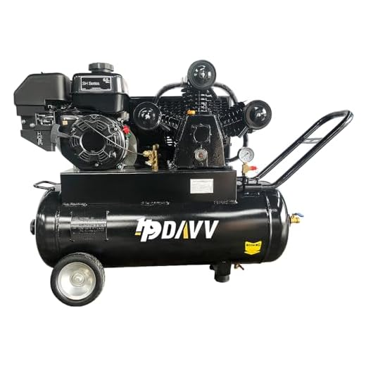 6.5HP 20-Gal 17CFM Gas Compressor