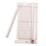 Paper Cutter Portable Paper Trimmer and Scorer for Cardstock Craft Projects, 38x21CM