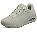 Skechers Uno Stand On Air, Scarpe da ginnastica Donna, Off White Durabuck, 40 EU