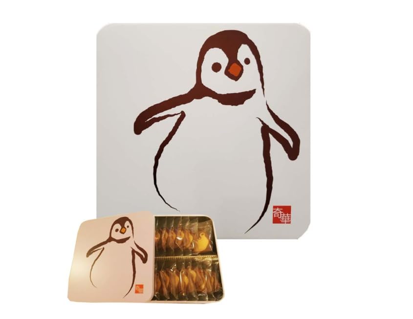 Amazon.co.jp: キファビョンガ ペンギンクッキー 香港クッキー 198g