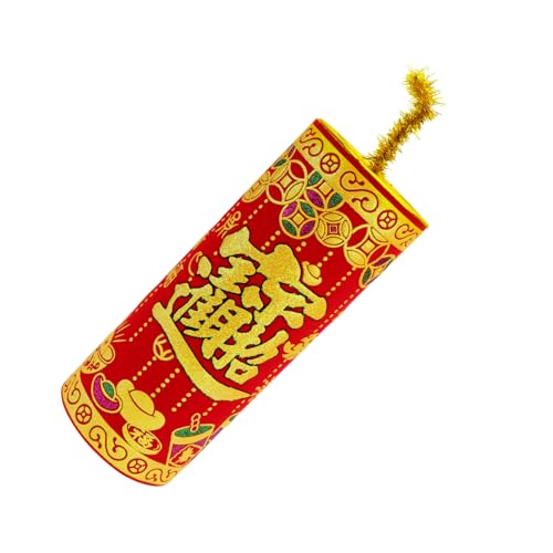 ROMISBABA de Año Chino Decoración Realista de Petardos para Festival de Primavera Hogar Fiesta