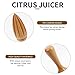 Imagen de Quystetes 1 Pieza Exprimidor De Limón De Madera Mini Licuadora Escariador Extractor De Jugo Cítricos Naranja Fruta Herramienta De Cocina Multifuncional