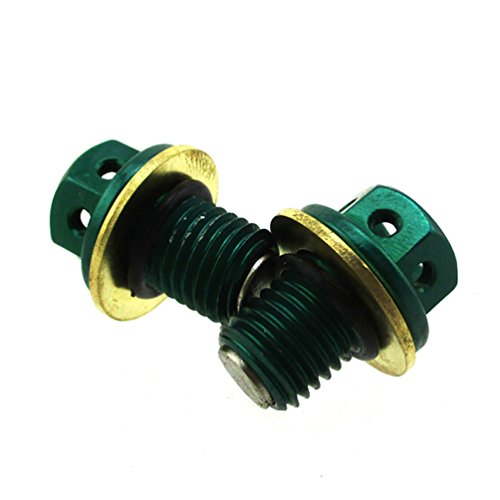 Xljoy 2Pcs Engine Magnetic Oil Drain Bolt Plug For 50Cc 70Cc 90Cc 110Cc 125Cc Crf50 Pit Dirt Bike Ssr Sunl Atv #TOP4