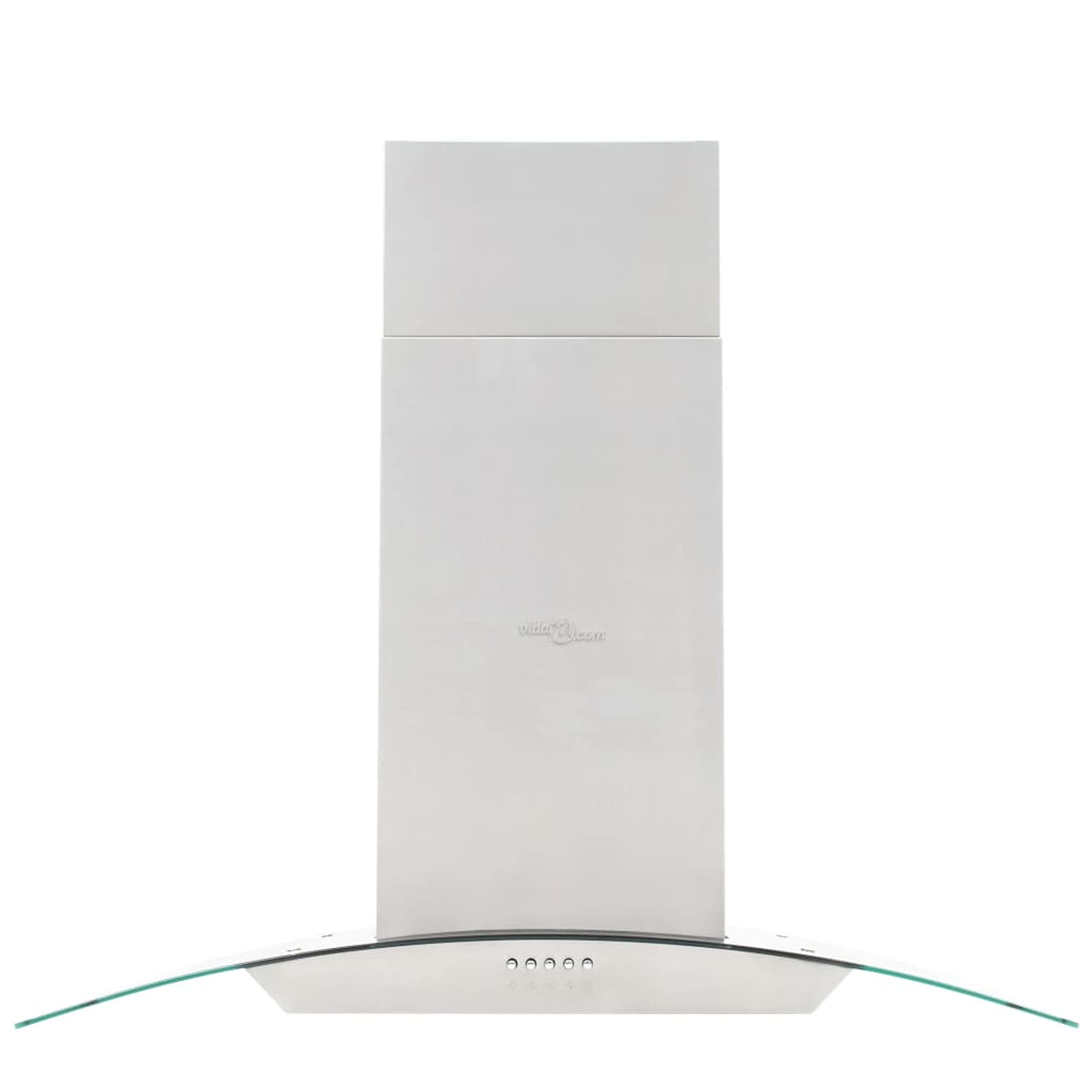 Homgoday Dunstabzugshaube Insel 90 cm Edelstahl 756 m³/h LED