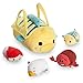 The Little Mermaid ''Tsum Tsum'' Plush Set - Small Bag - 8'' - Plus 4 Minis - 3 1/2''