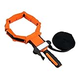 * Abrazadera de banda ajustable rápida con 4 garras.